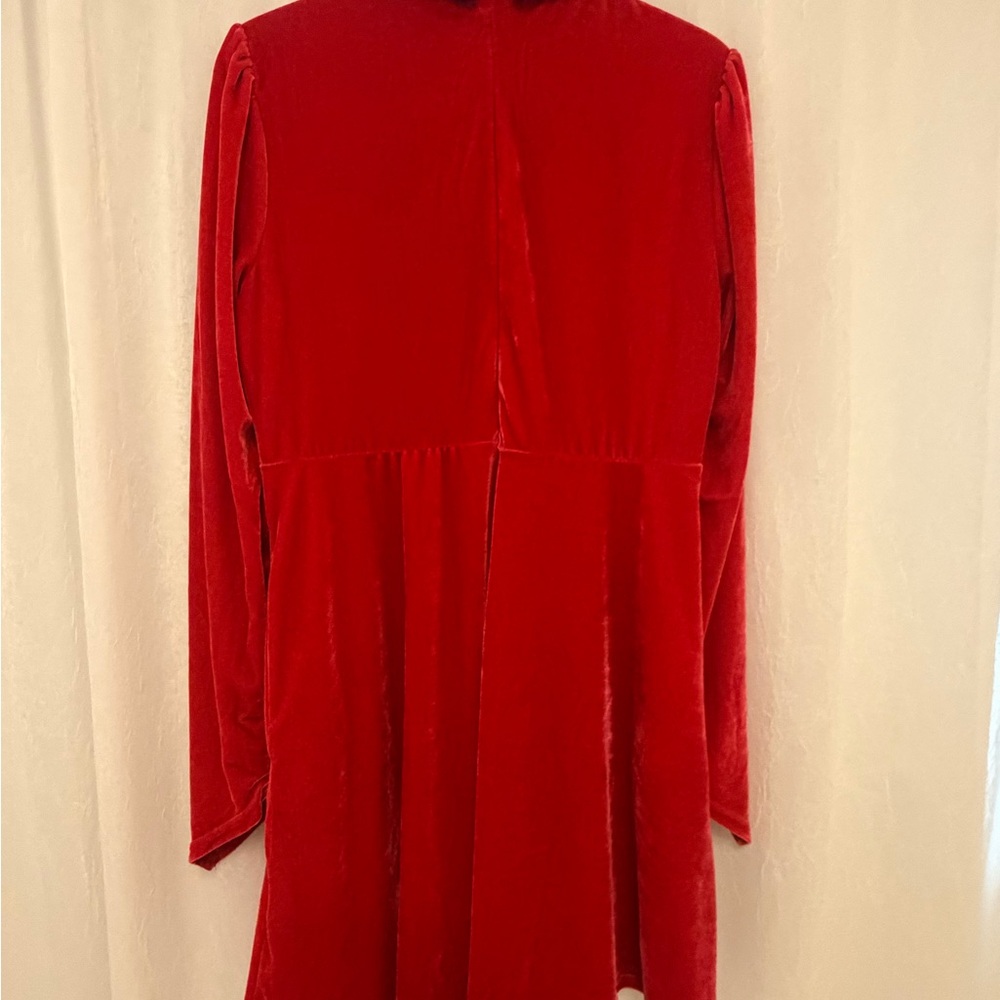 Killstar Red Velvet Cathedral II Skater Dress - Picture 3 of 4